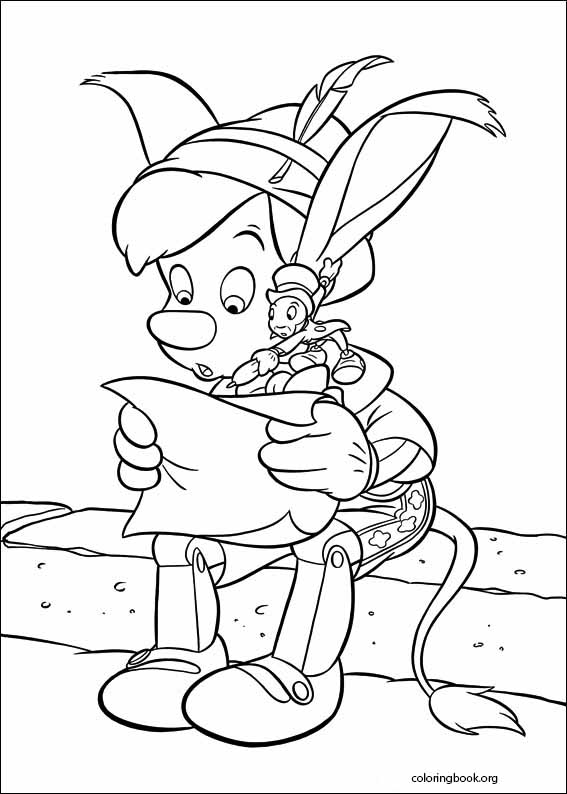 Pinocchio coloring page (004)