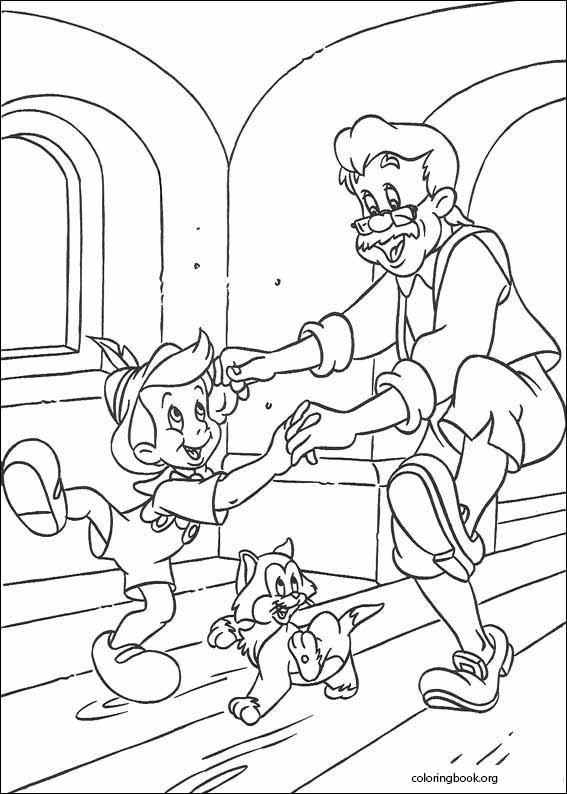 Pinocchio coloring page (009)