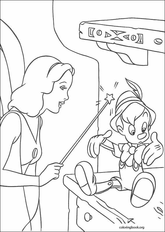 Pinocchio coloring page (013)