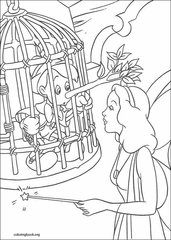 Pinocchio coloring page (015)