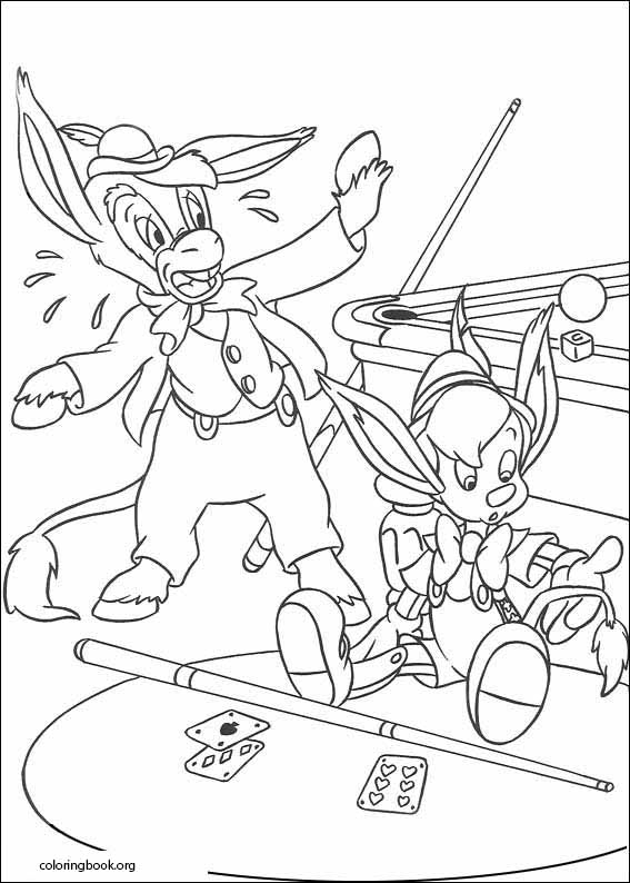 Pinocchio coloring page (017)