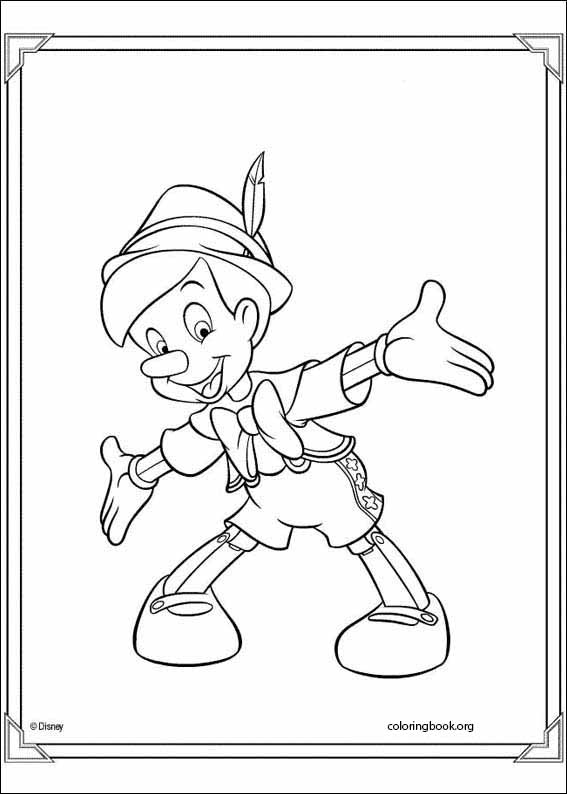 Pinocchio coloring page (018)