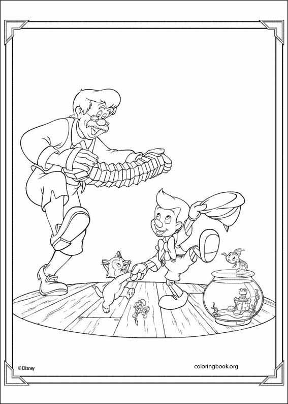 Pinocchio coloring page (022)