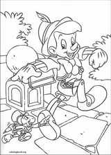 Pinocchio coloring page (012)