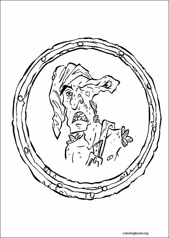 Pirates Of The Caribbean coloring page (006)