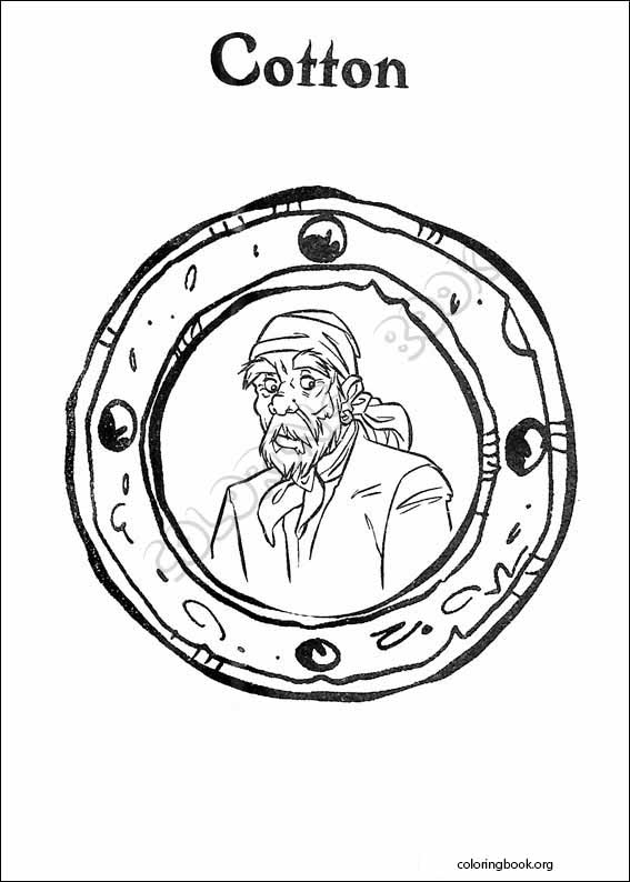 Pirates Of The Caribbean coloring page (008)