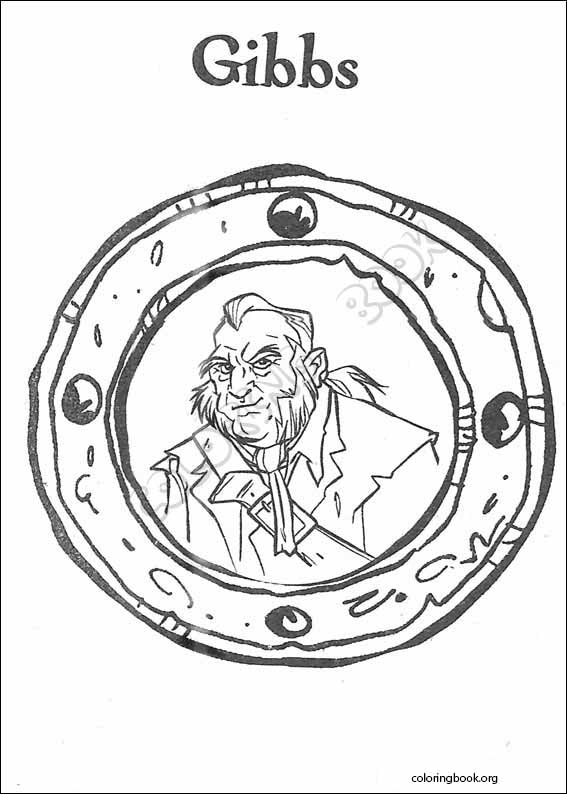 Pirates Of The Caribbean coloring page (009)
