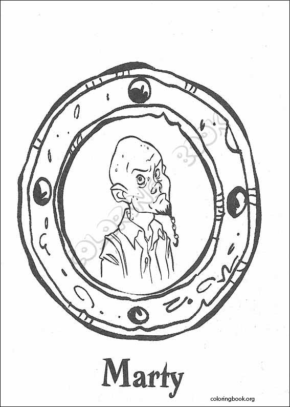 Pirates Of The Caribbean coloring page (010)