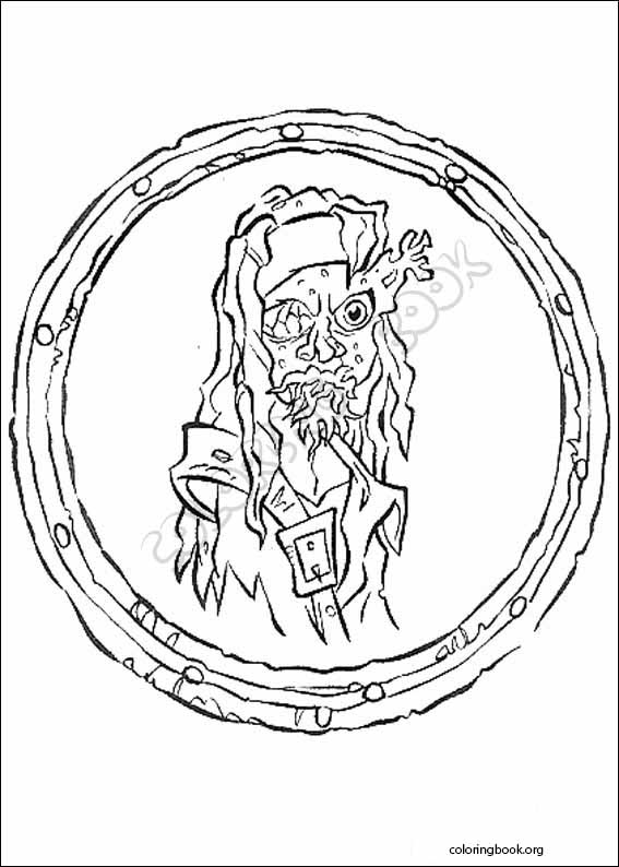 Pirates Of The Caribbean coloring page (012)