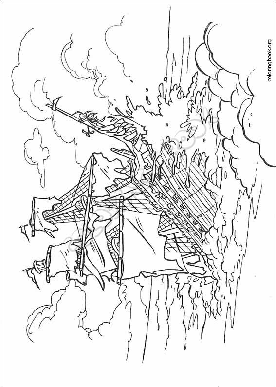 Pirates Of The Caribbean coloring page (017)
