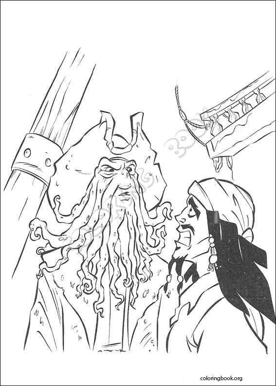Pirates Of The Caribbean coloring page (018)