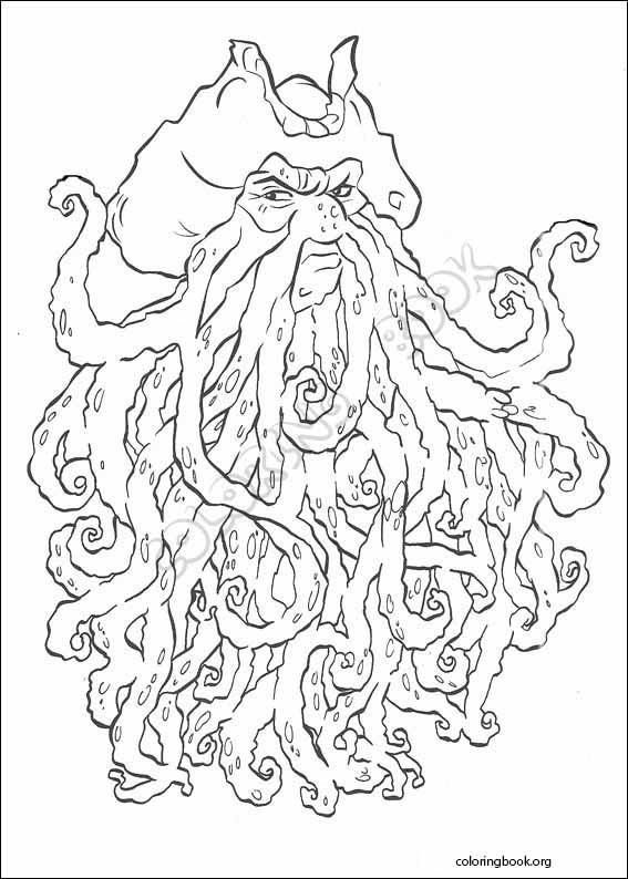Pirates Of The Caribbean coloring page (020)