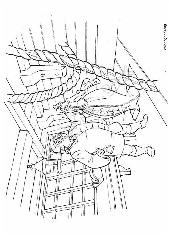 Pirates Of The Caribbean coloring page (022)