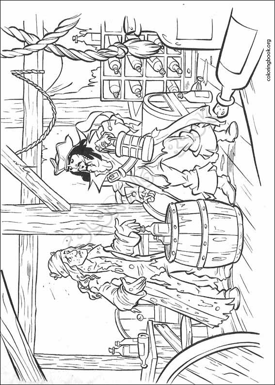 Pirates Of The Caribbean coloring page (028)
