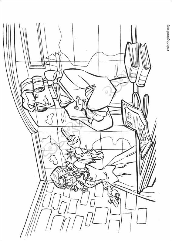 Pirates Of The Caribbean coloring page (033)