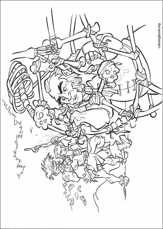 Pirates Of The Caribbean coloring page (036)