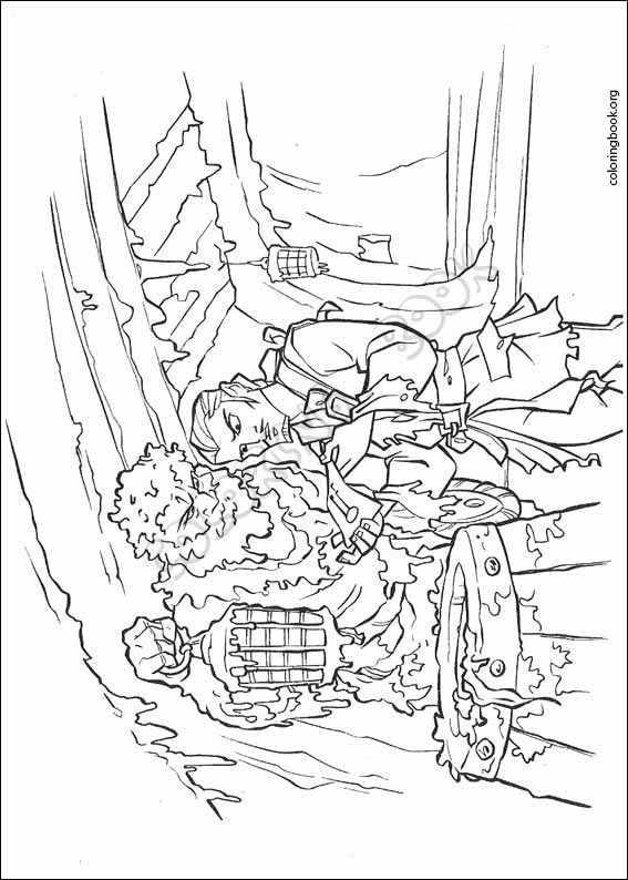 Pirates Of The Caribbean coloring page (049)