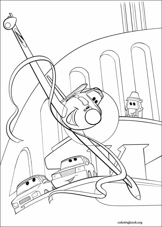 Planes coloring page (004)