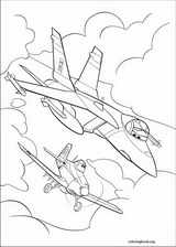 Planes coloring page (002)