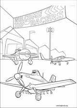 Planes coloring page (007)