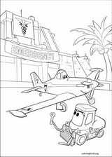 Planes coloring page (011)