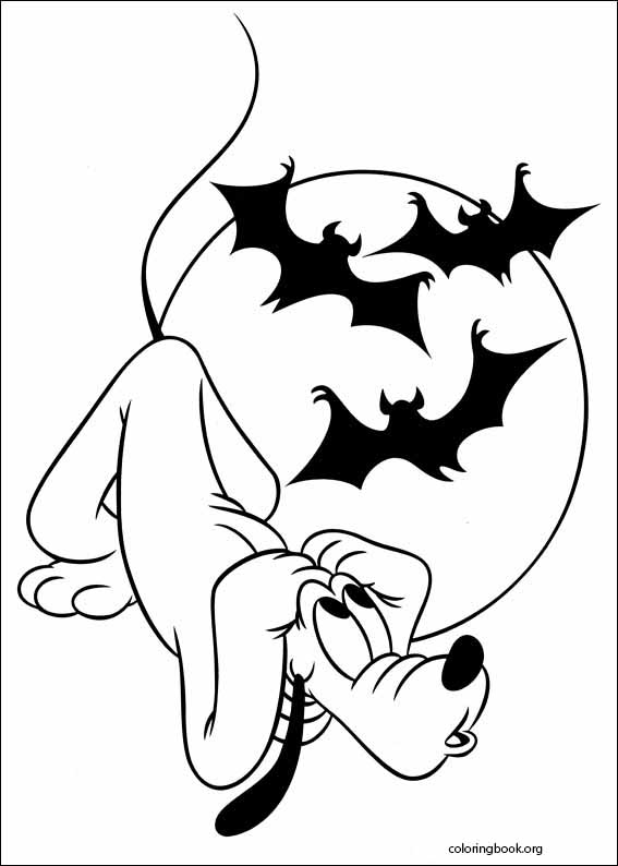 Pluto coloring page (002)