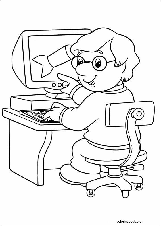 Postman Pat coloring page (002)