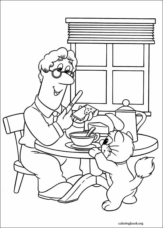 Postman Pat coloring page (011)