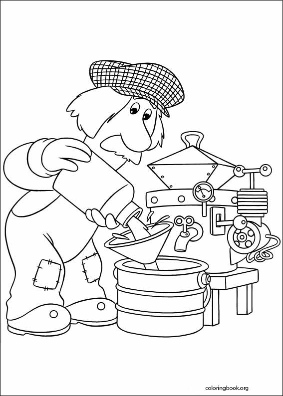 Postman Pat coloring page (023)