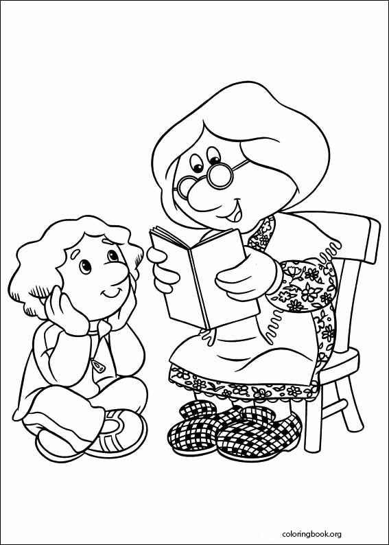 Postman Pat coloring page (026)