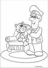 Postman Pat coloring page (009)