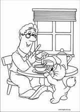 Postman Pat coloring page (011)