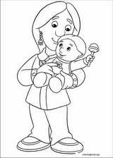 Postman Pat coloring page (021)