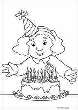 Postman Pat coloring page (029)