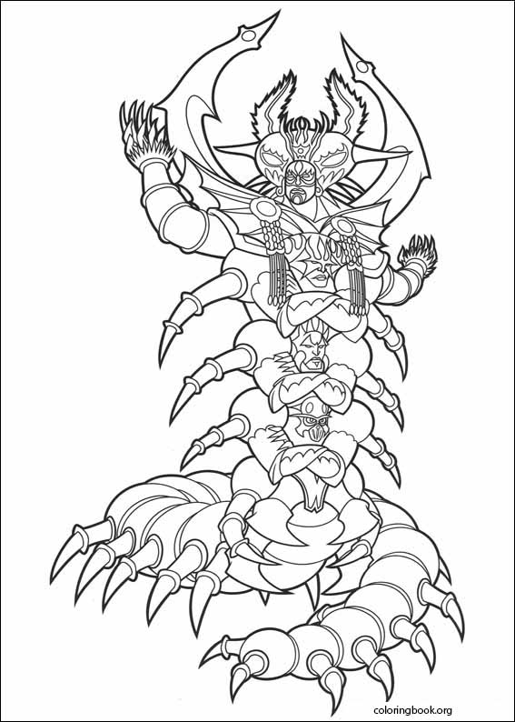 Power Rangers coloring page (008)