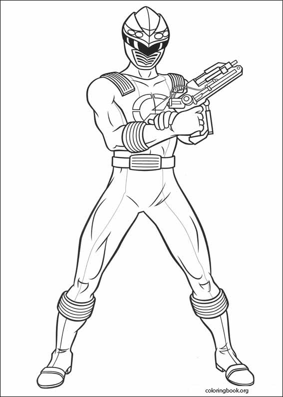 Power Rangers coloring page (009)