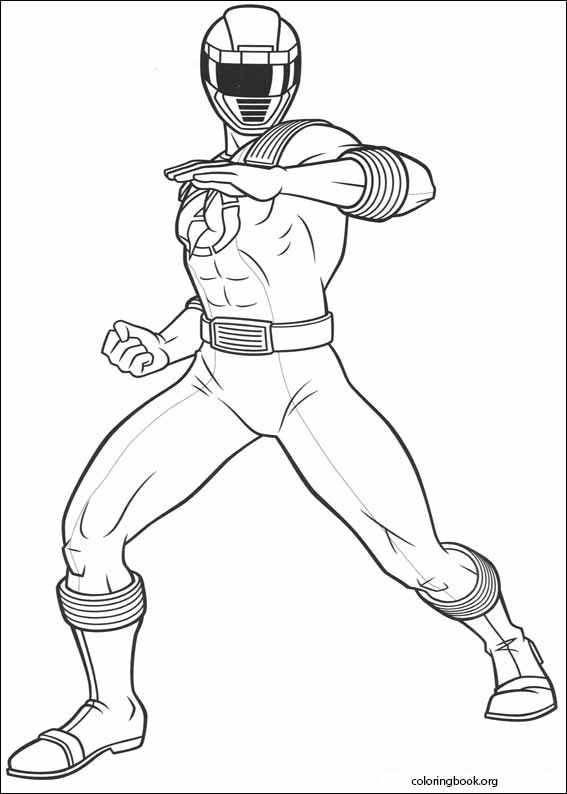 Power Rangers coloring page (010)