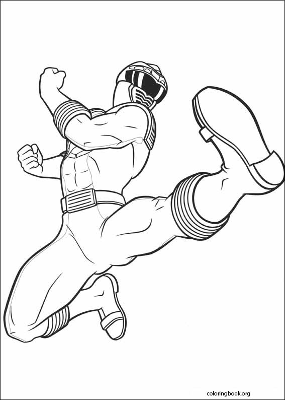 Power Rangers coloring page (015)