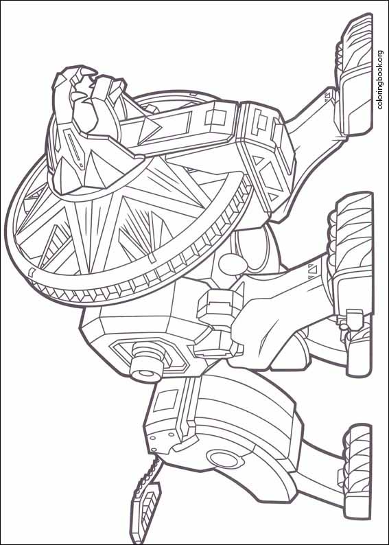 Power Rangers coloring page (017)