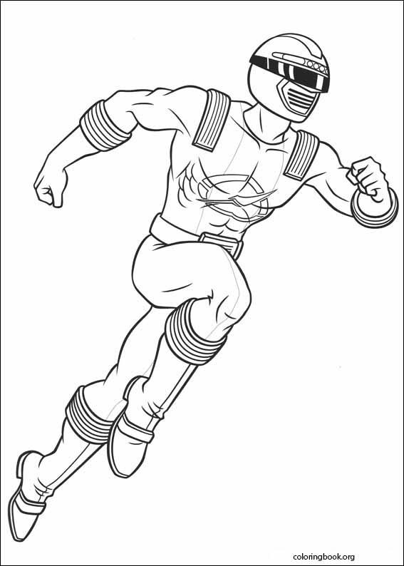 Power Rangers coloring page (020)