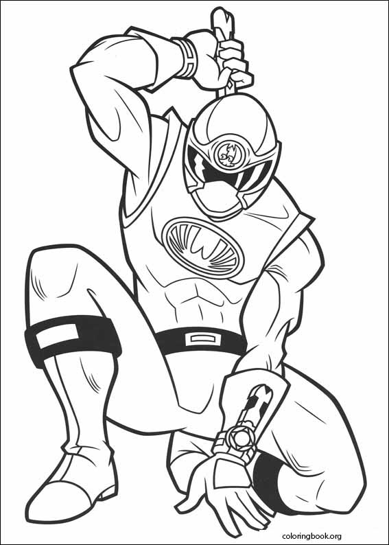 Power Rangers coloring page (021)