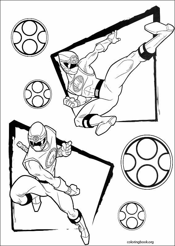 Power Rangers coloring page (023)