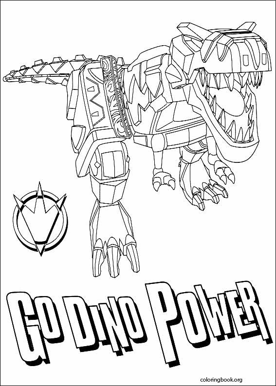 Power Rangers coloring page (030)