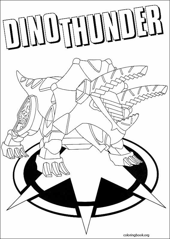 Power Rangers coloring page (032)