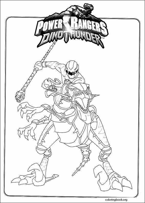 Power Rangers coloring page (035)