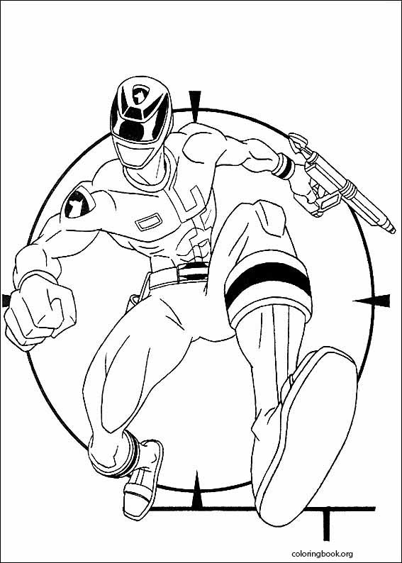 Power Rangers coloring page (040)