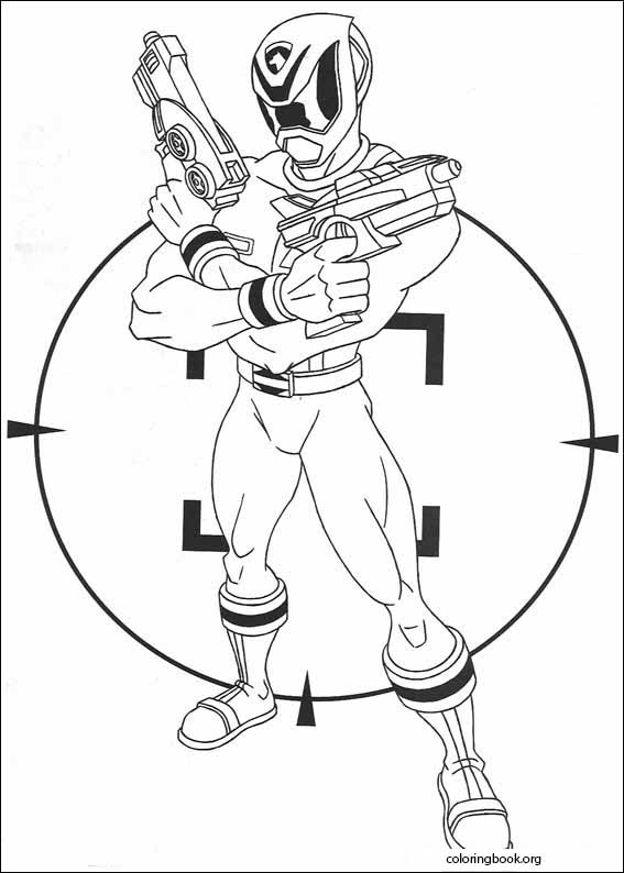 Power Rangers coloring page (060)