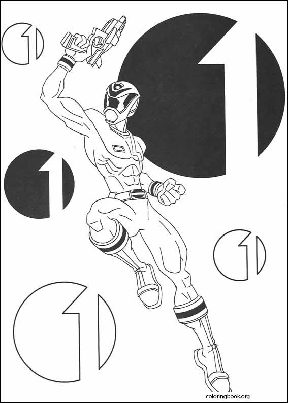 Power Rangers coloring page (061)