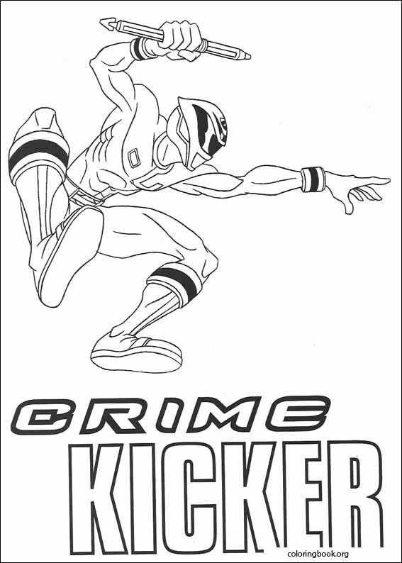 Power Rangers coloring page (062)