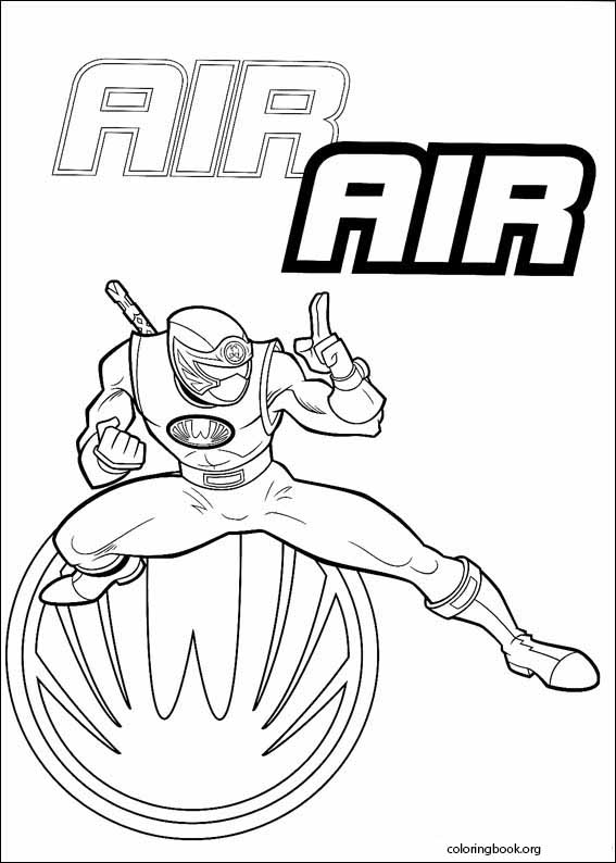 Power Rangers coloring page (076)